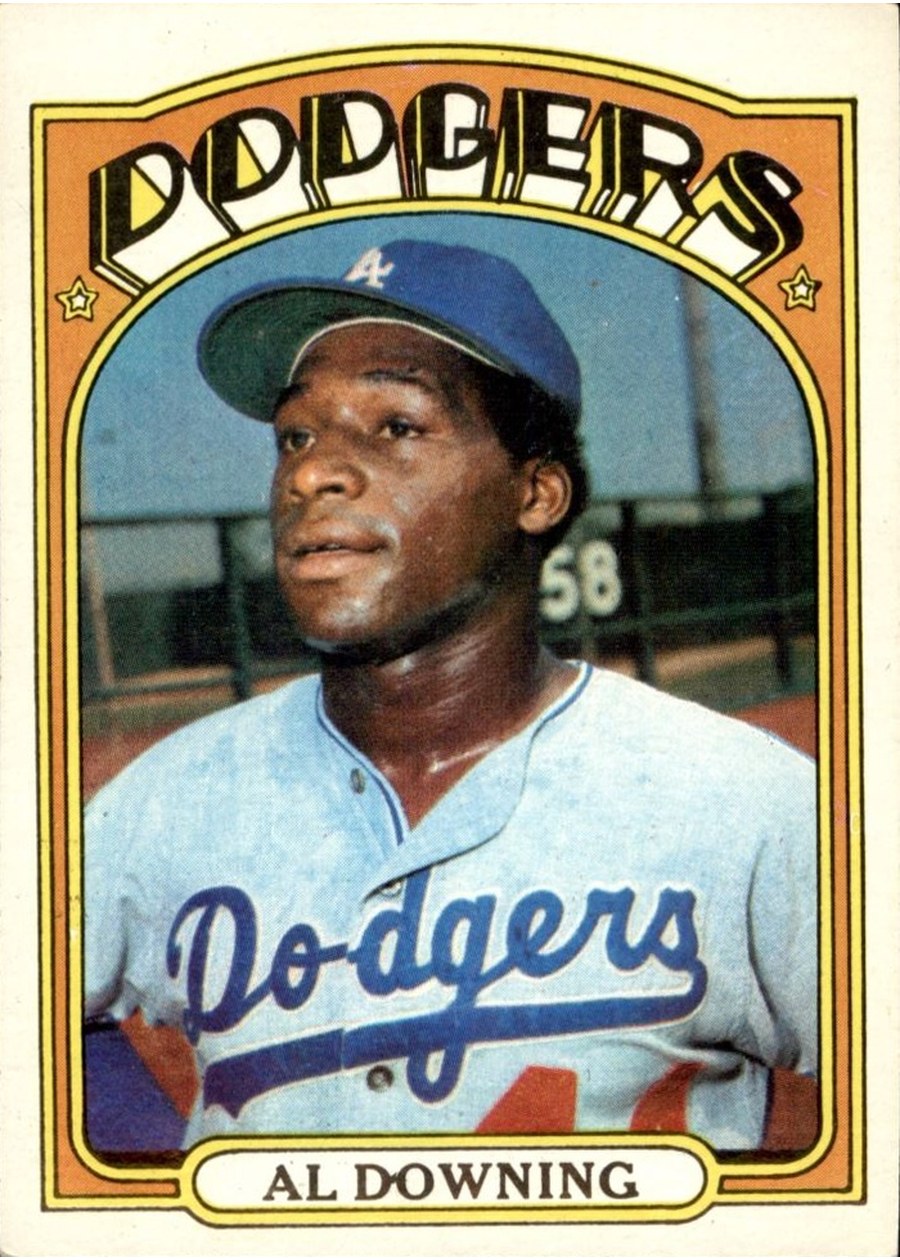 1972 Topps #460 Al Downing, Los Angeles Dodgers