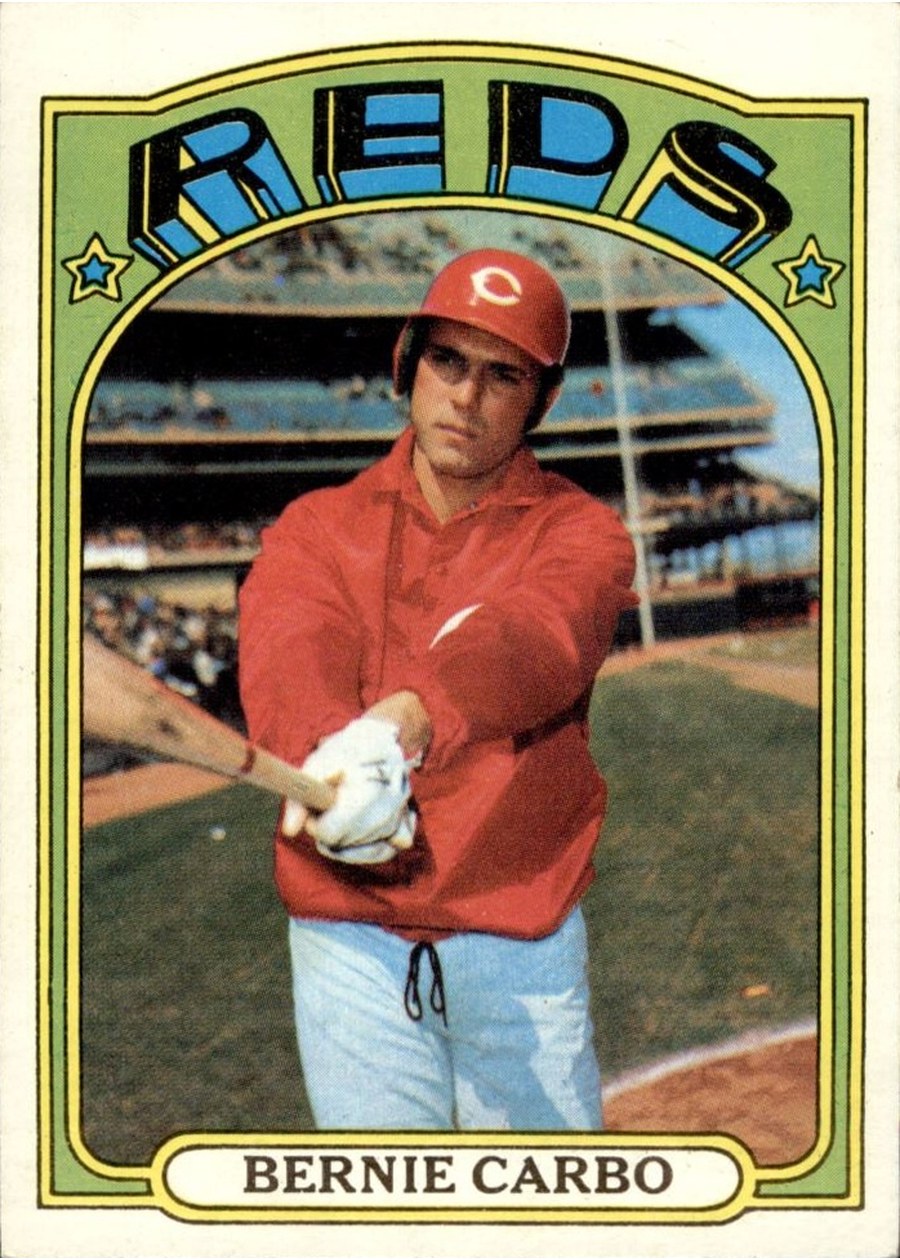 1972 Topps #463 Bernie Carbo, Cincinnati Reds