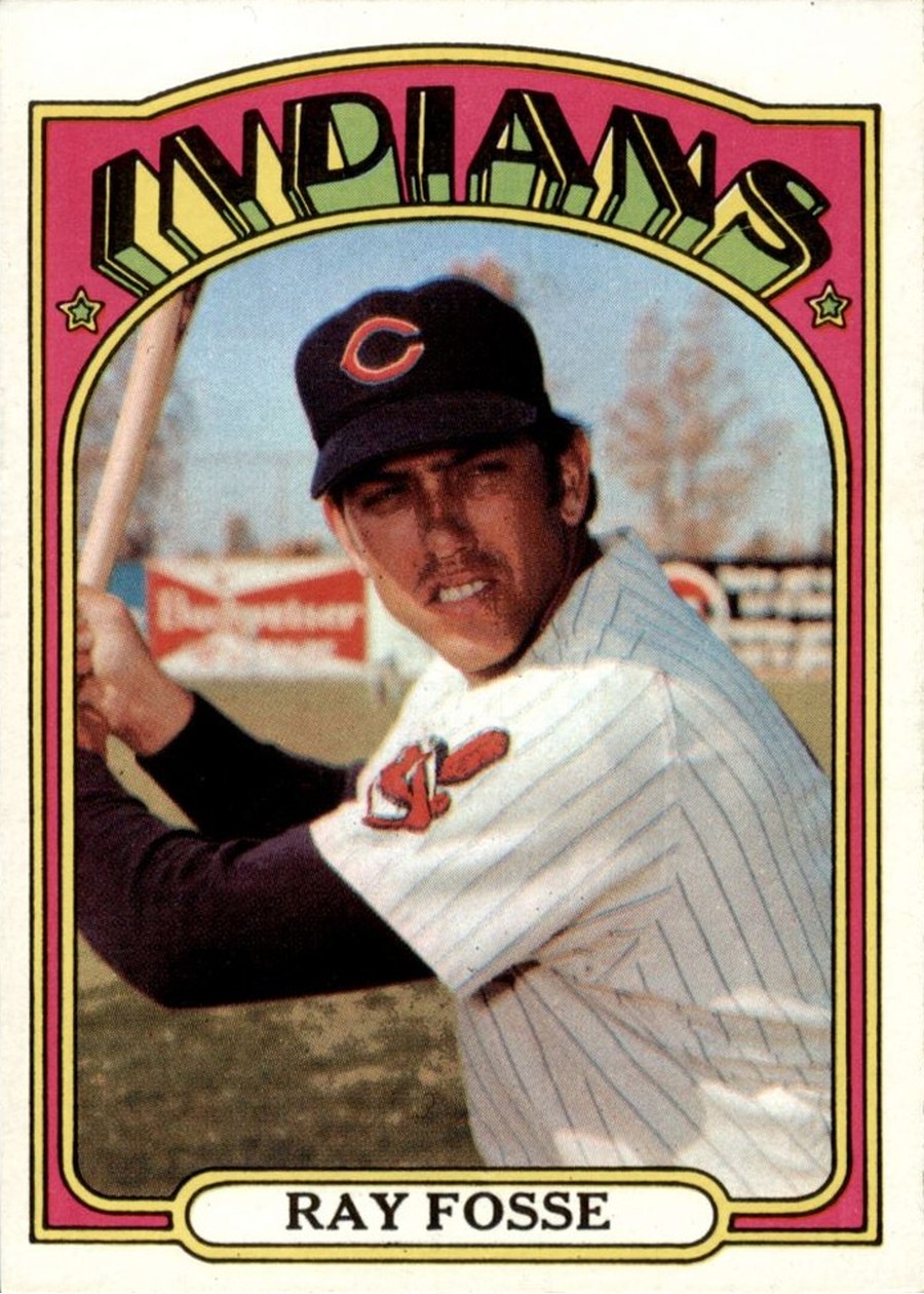 1972 Topps #470 Ray Fosse, Cleveland Indians