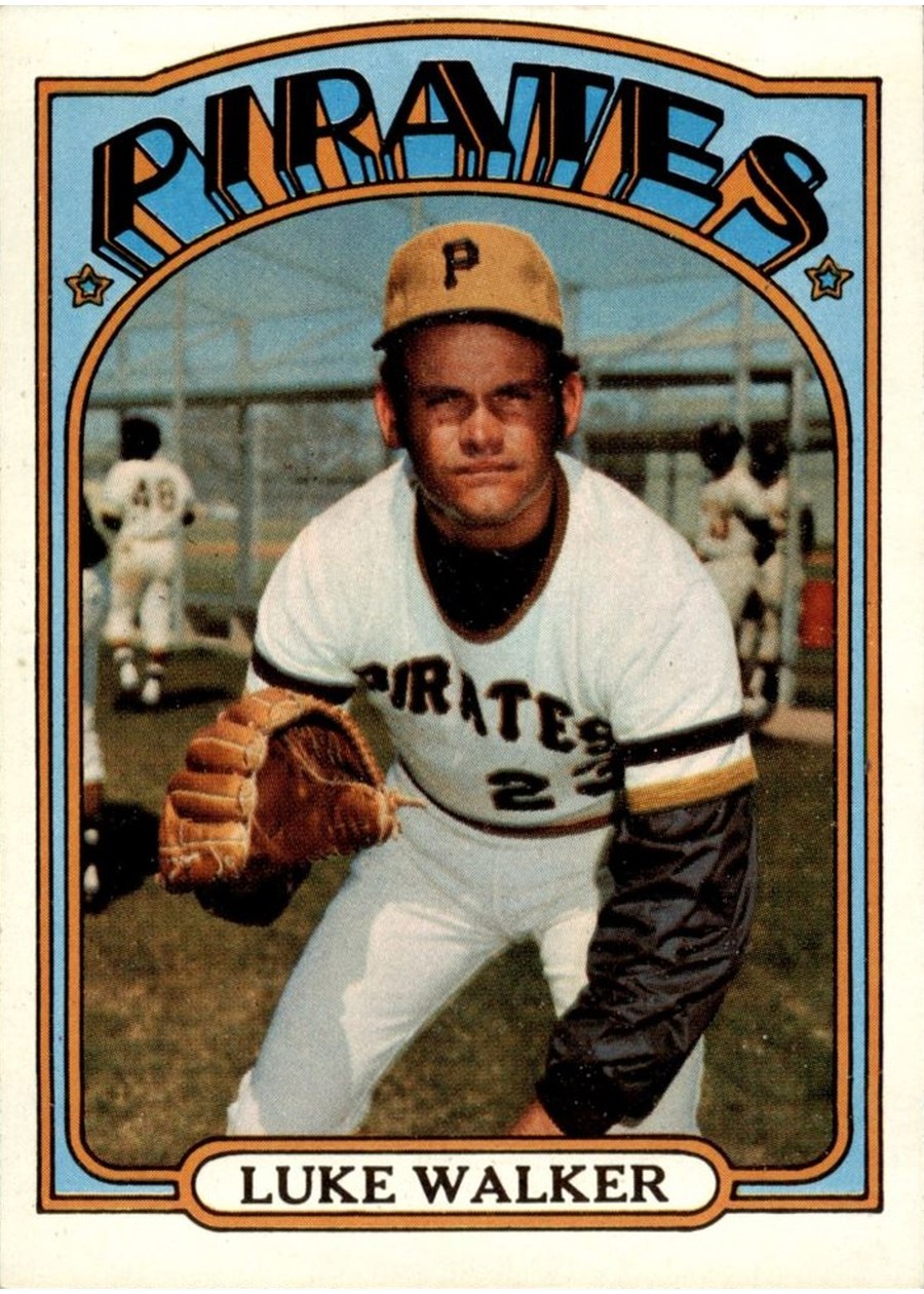 1972 Topps #471 Luke Walker, Pittsburgh Pirates