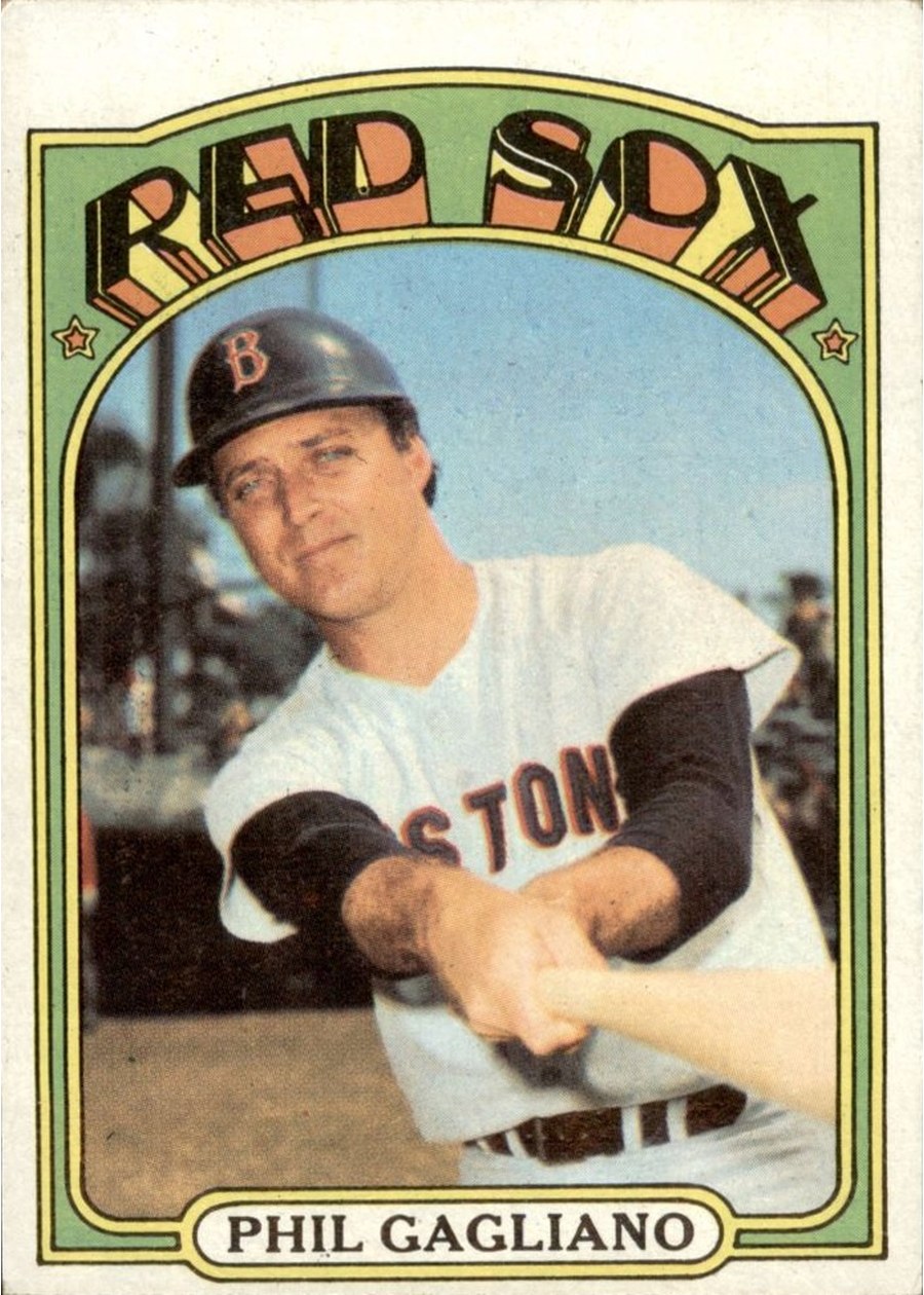1972 Topps #472 Phil Gagliano, Boston Red Sox