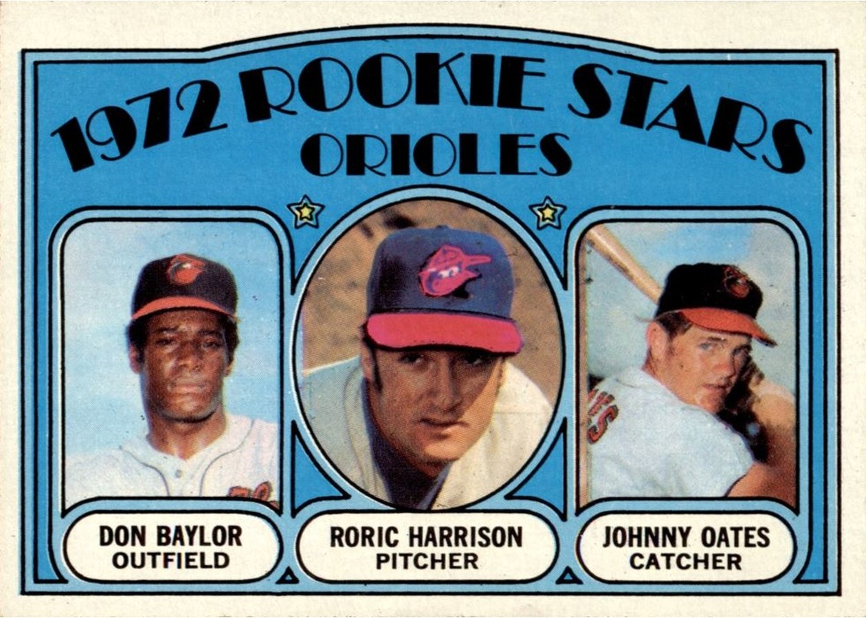1972 Topps #474 Orioles 1972 Rookie Stars, Baltimore Orioles