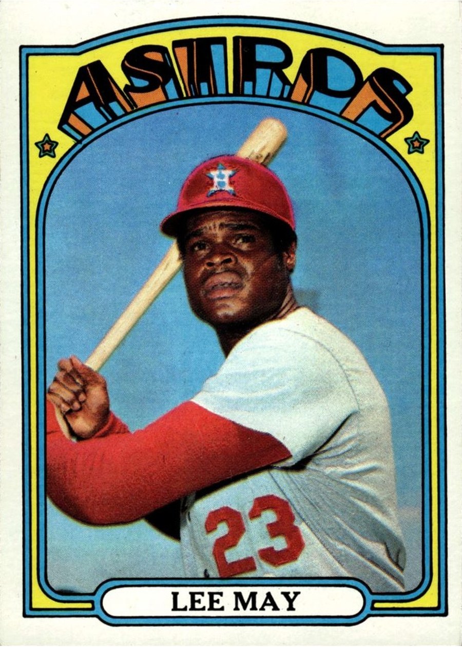 1972 Topps #480 Lee May, Houston Astros