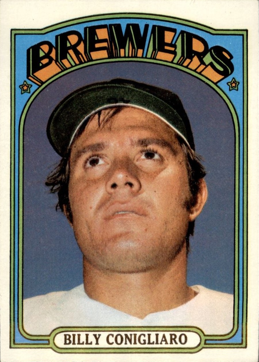 1972 Topps #481 Billy Conigliaro, Milwaukee Brewers