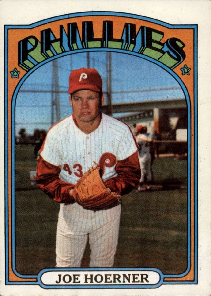 1972 Topps #482 Joe Hoerner, Philadelphia Phillies