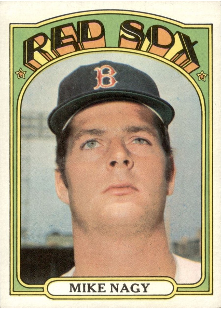 1972 Topps #488 Mike Nagy, Boston Red Sox