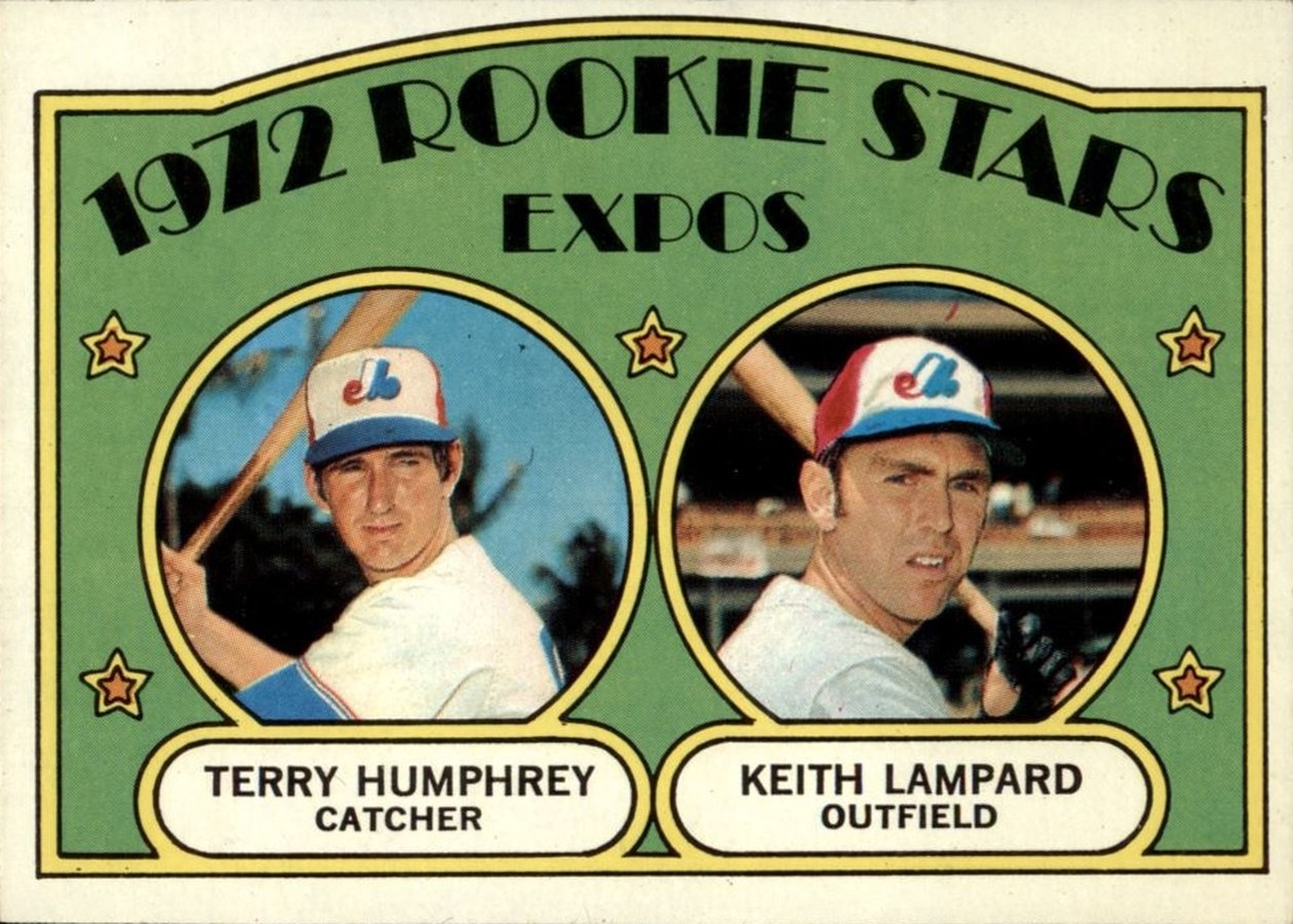 1972 Topps #489 Expos 1972 Rookie Stars, Montreal Expos