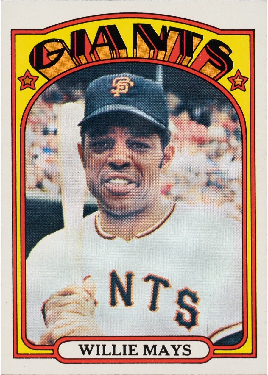 1972 Topps #49 Willie Mays, San Francisco Giants