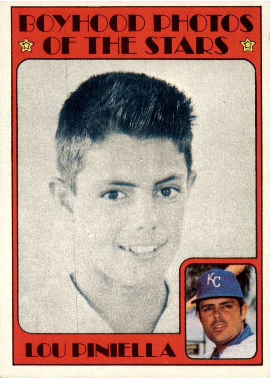 1972 Topps #491 Lou Piniella, Kansas City Royals