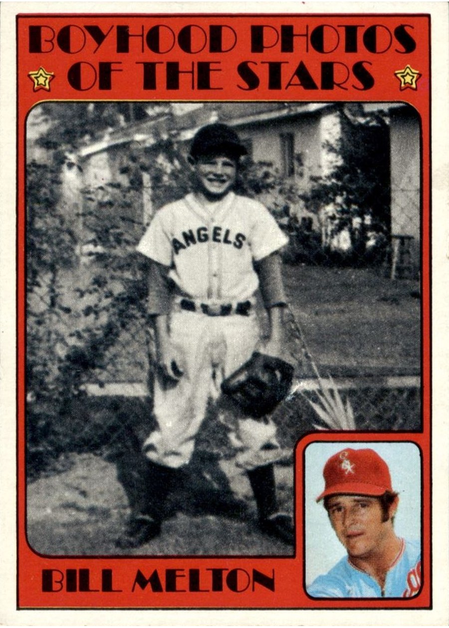 1972 Topps #495 Bill Melton, Chicago White Sox