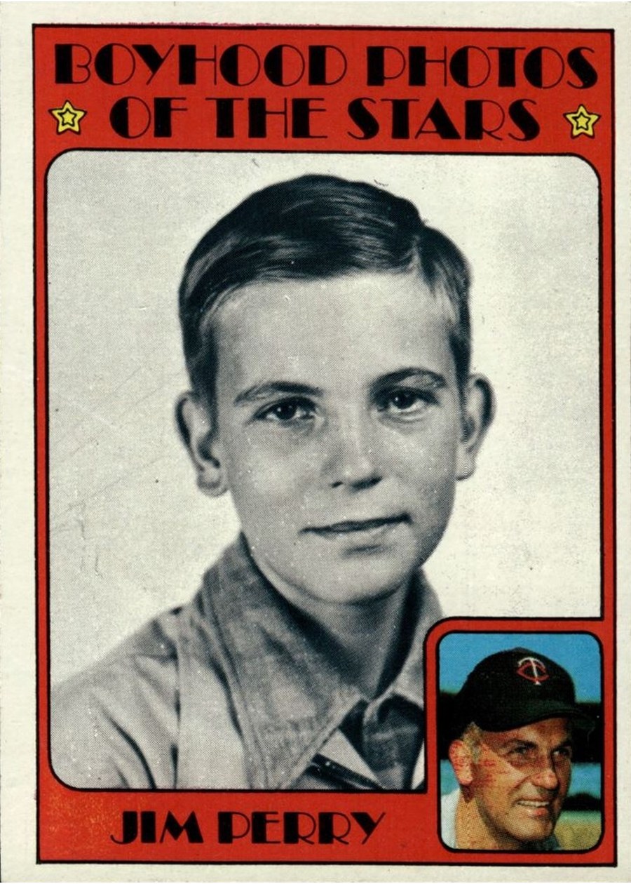 1972 Topps #497 Jim Perry, Minnesota Twins