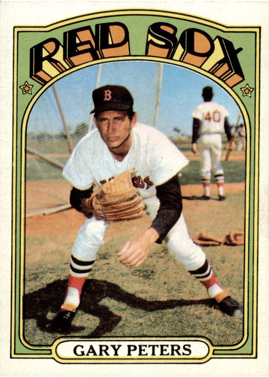 1972 Topps #503 Gary Peters, Boston Red Sox