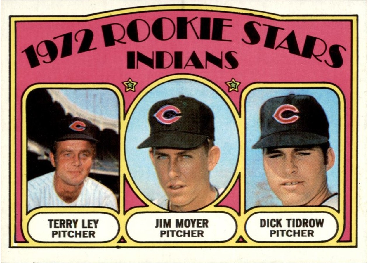 1972 Topps #506 Indians 1972 Rookie Stars, Cleveland Indians