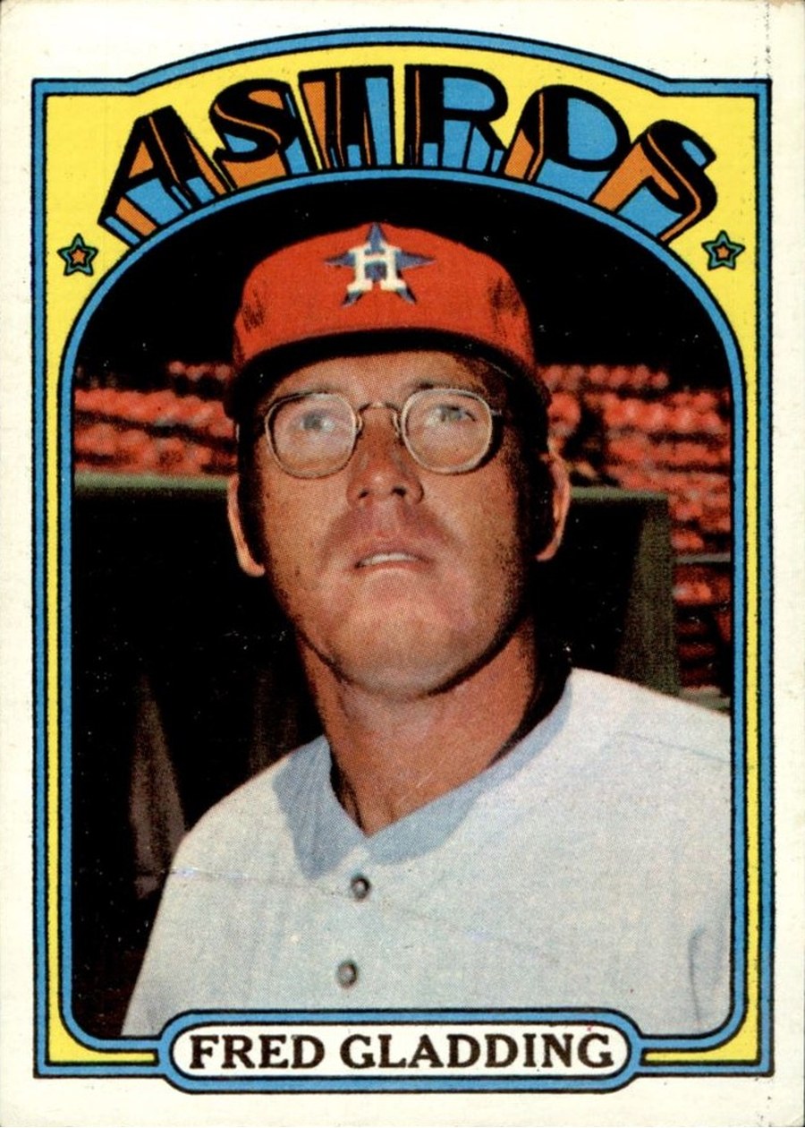 1972 Topps #507 Fred Gladding, Houston Astros