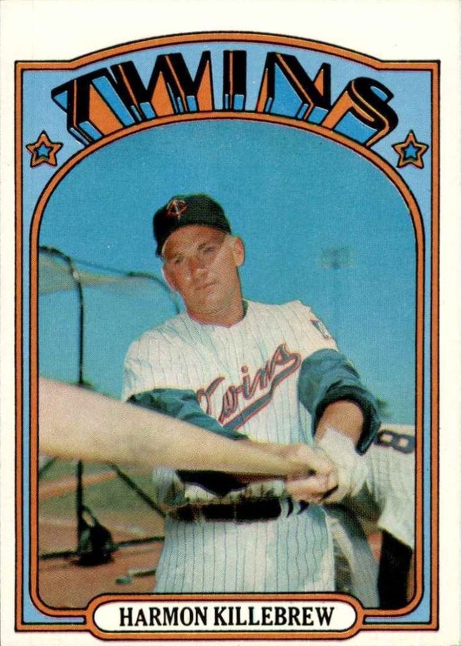 1972 Topps #51 Harmon Killebrew, Minnesota Twins