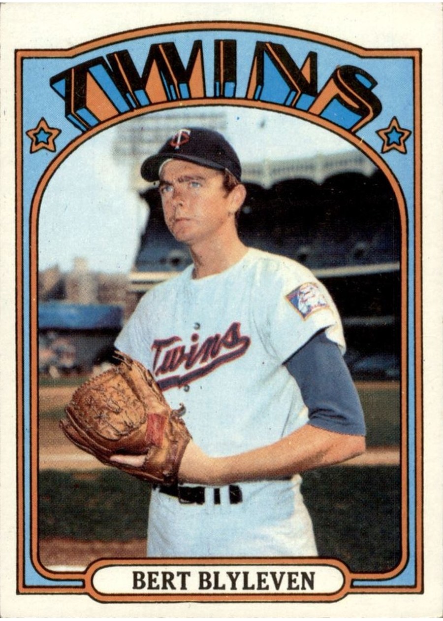 1972 Topps #515 Bert Blyleven, Minnesota Twins