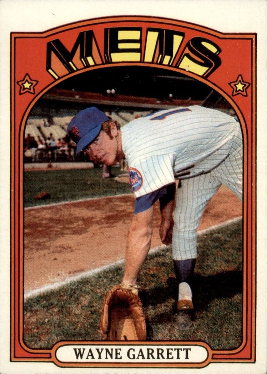 1972 Topps #518 Wayne Garrett, New York Mets