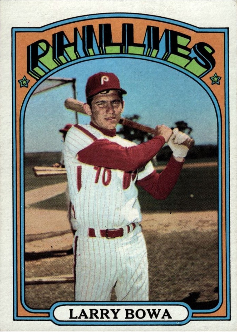1972 Topps #520 Larry Bowa, Philadelphia Phillies