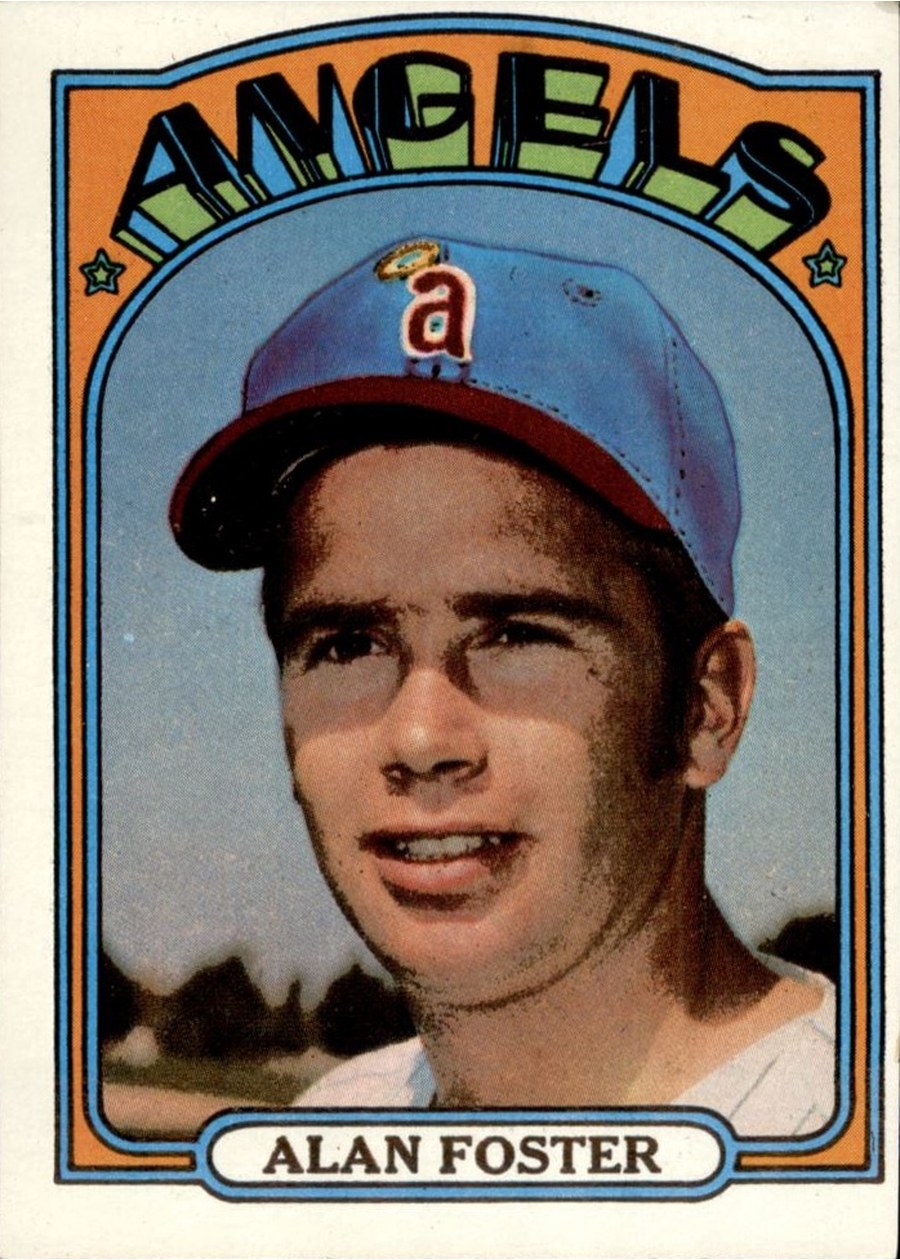 1972 Topps #521 Alan Foster, California Angels
