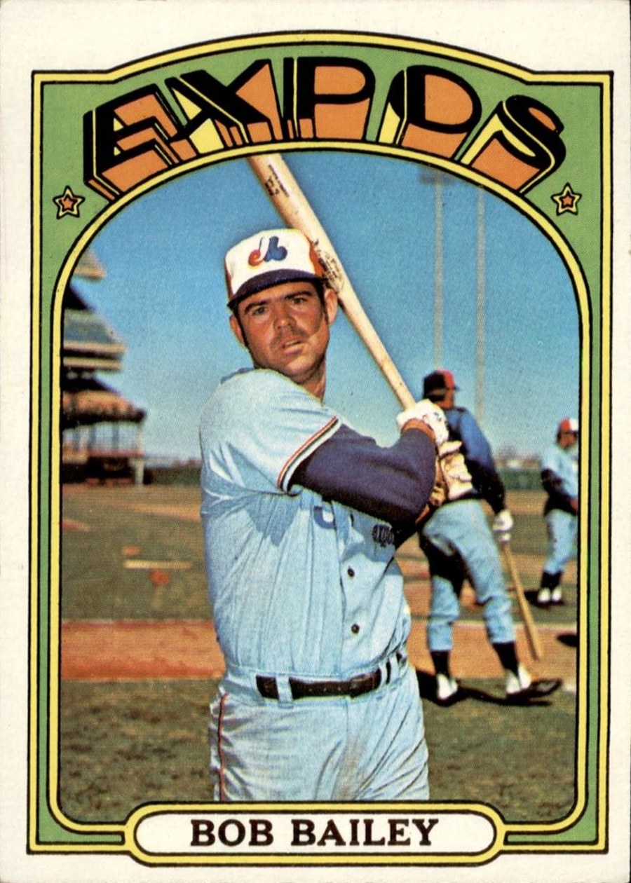 1972 Topps #526 Bob Bailey, Montreal Expos