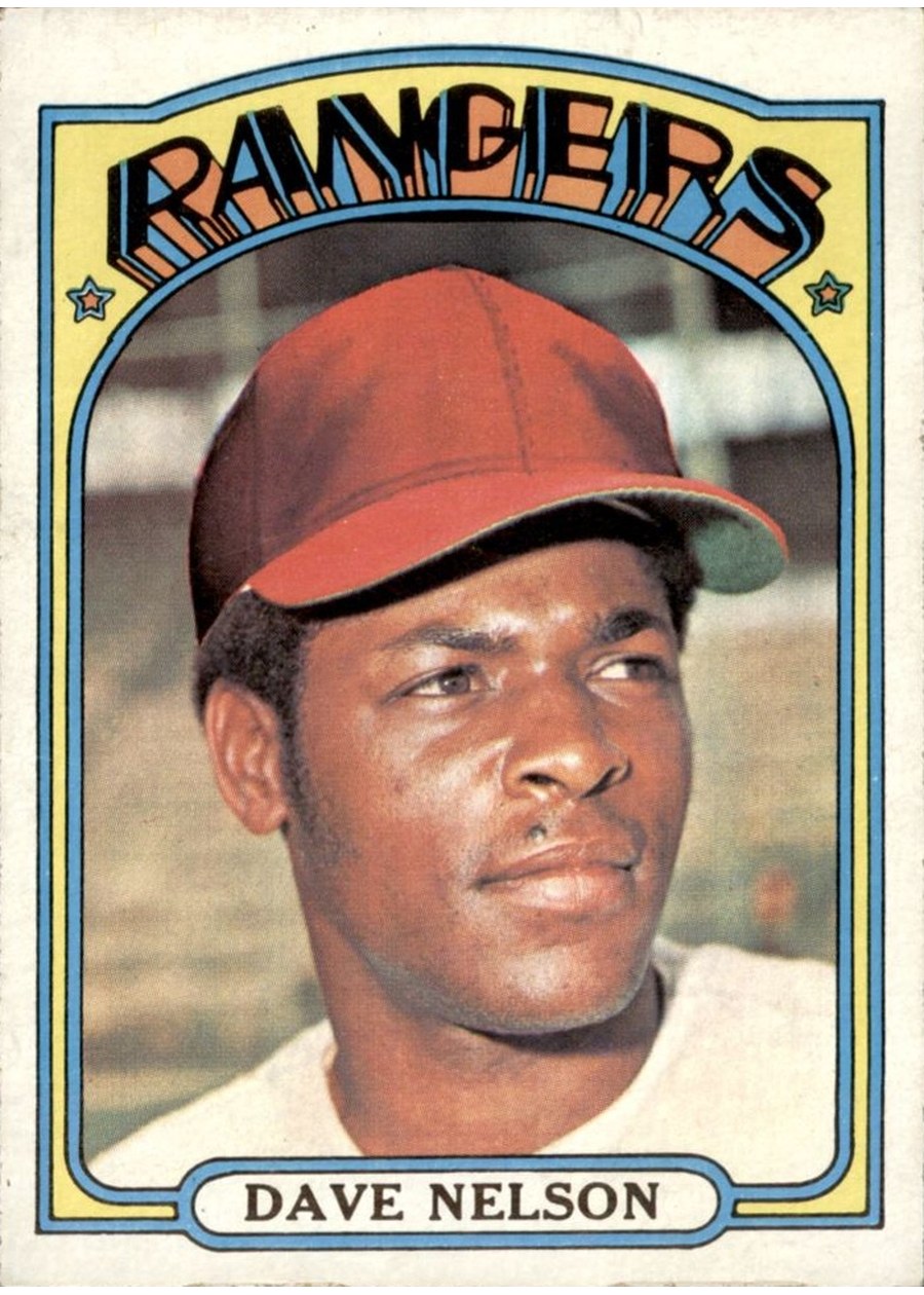 1972 Topps #529 Dave Nelson, Texas Rangers