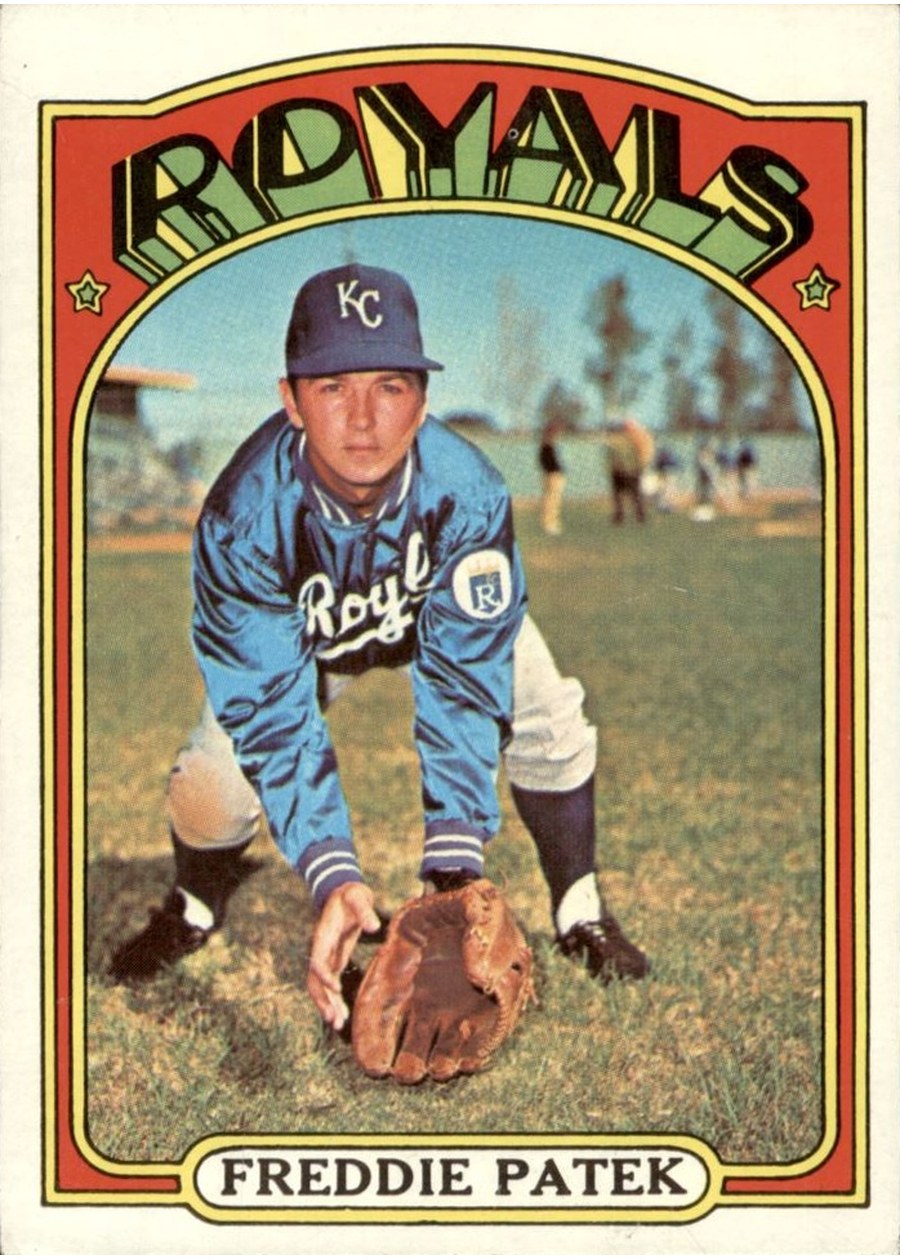 1972 Topps #531 Freddie Patek, Kansas City Royals