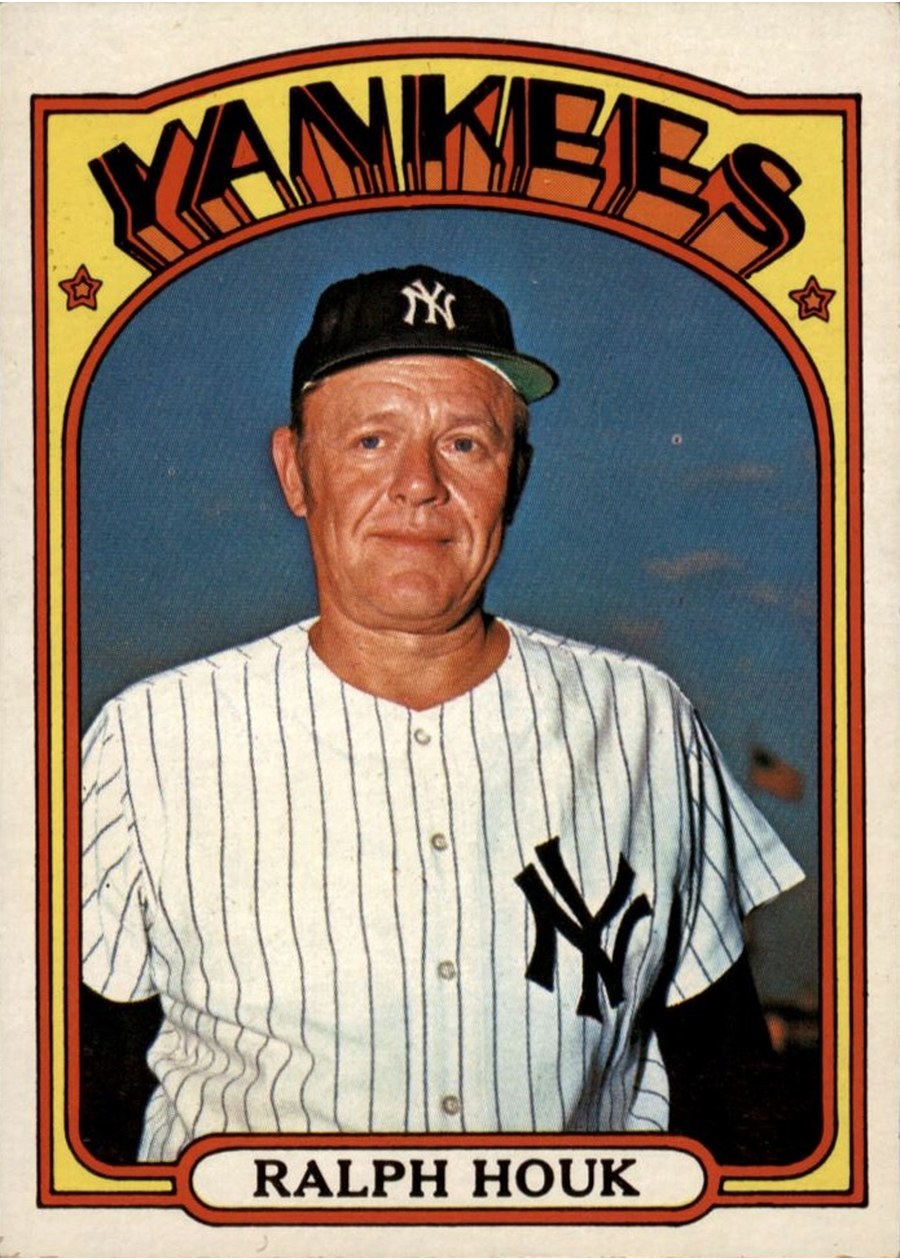 1972 Topps #533 Ralph Houk, New York Yankees