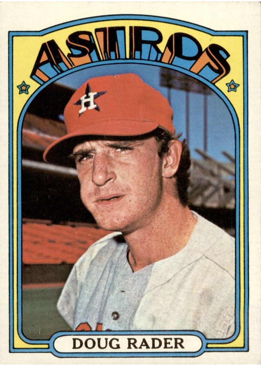 1972 Topps #536 Doug Rader, Houston Astros