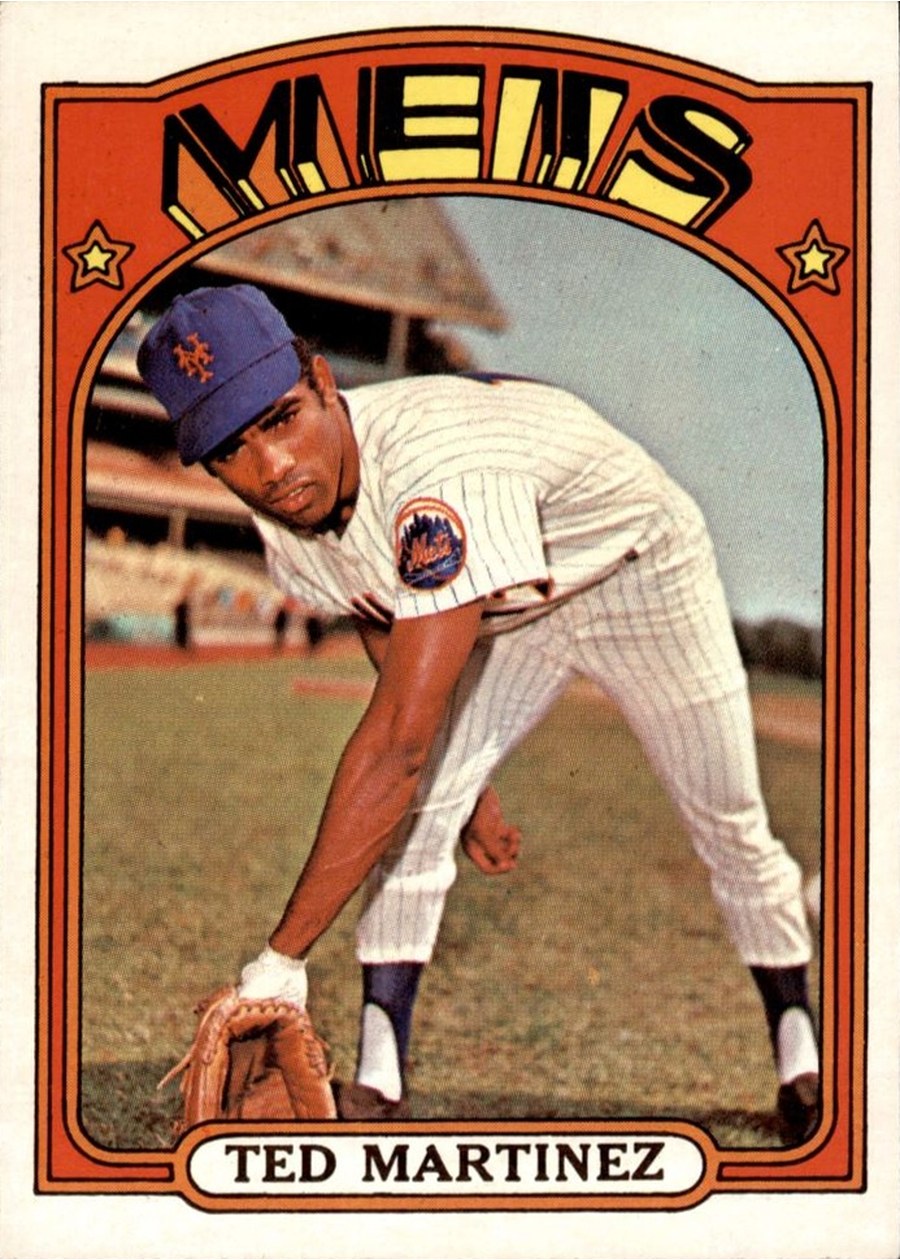 1972 Topps #544 Ted Martinez, New York Mets