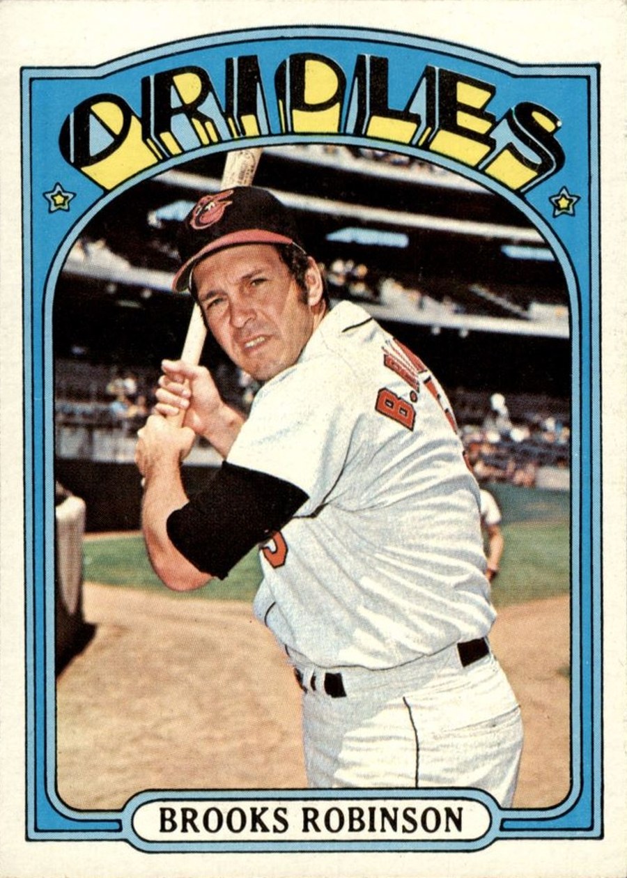 1972 Topps #550 Brooks Robinson, Baltimore Orioles