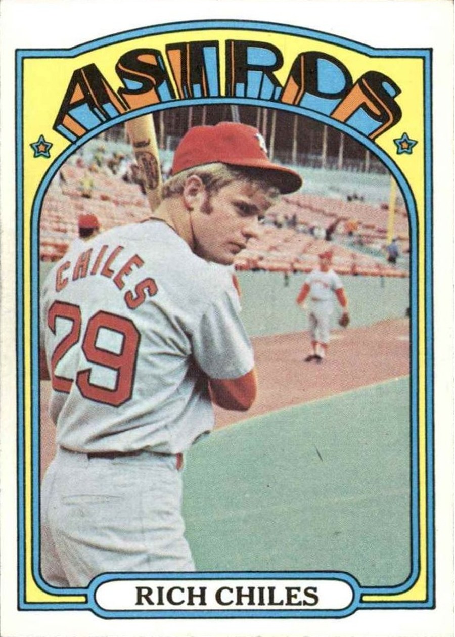 1972 Topps #56 Rich Chiles, Houston Astros