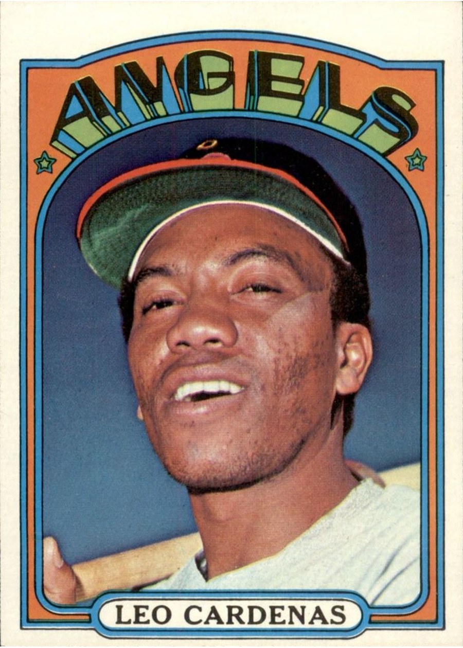 1972 Topps #561 Leo Cardenas, California Angels