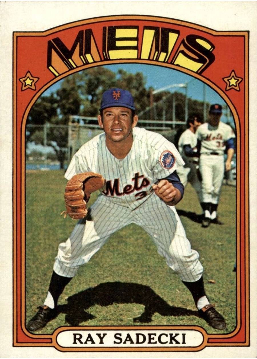 1972 Topps #563 Ray Sadecki, New York Mets