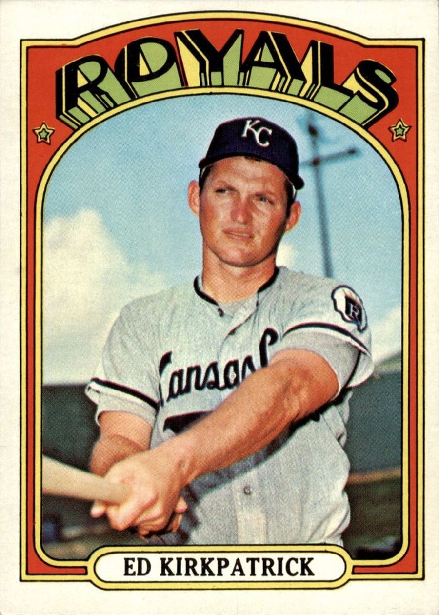 1972 Topps #569 Ed Kirkpatrick, Kansas City Royals