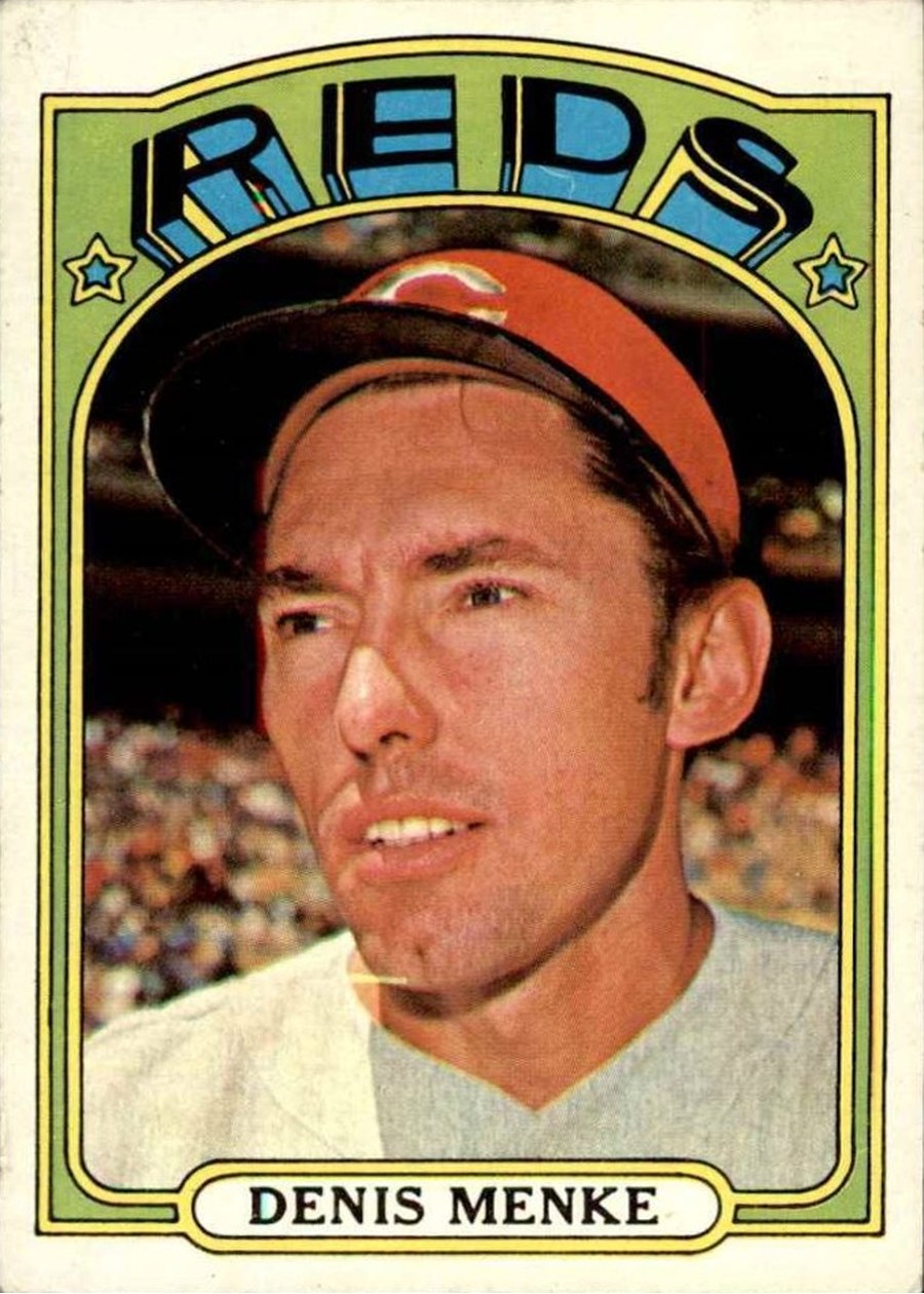1972 Topps #586 Denis Menke, Cincinnati Reds