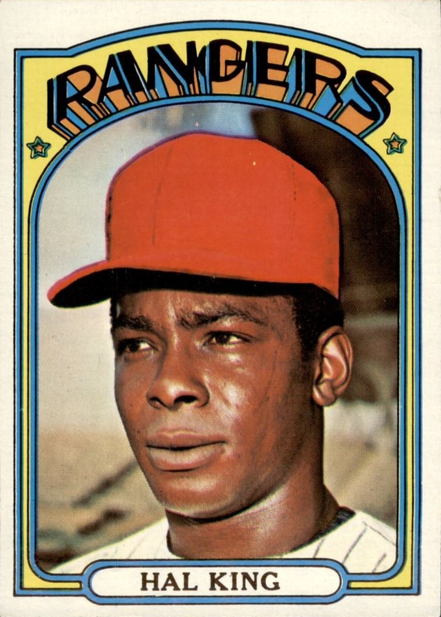 1972 Topps #598 Hal King, Texas Rangers