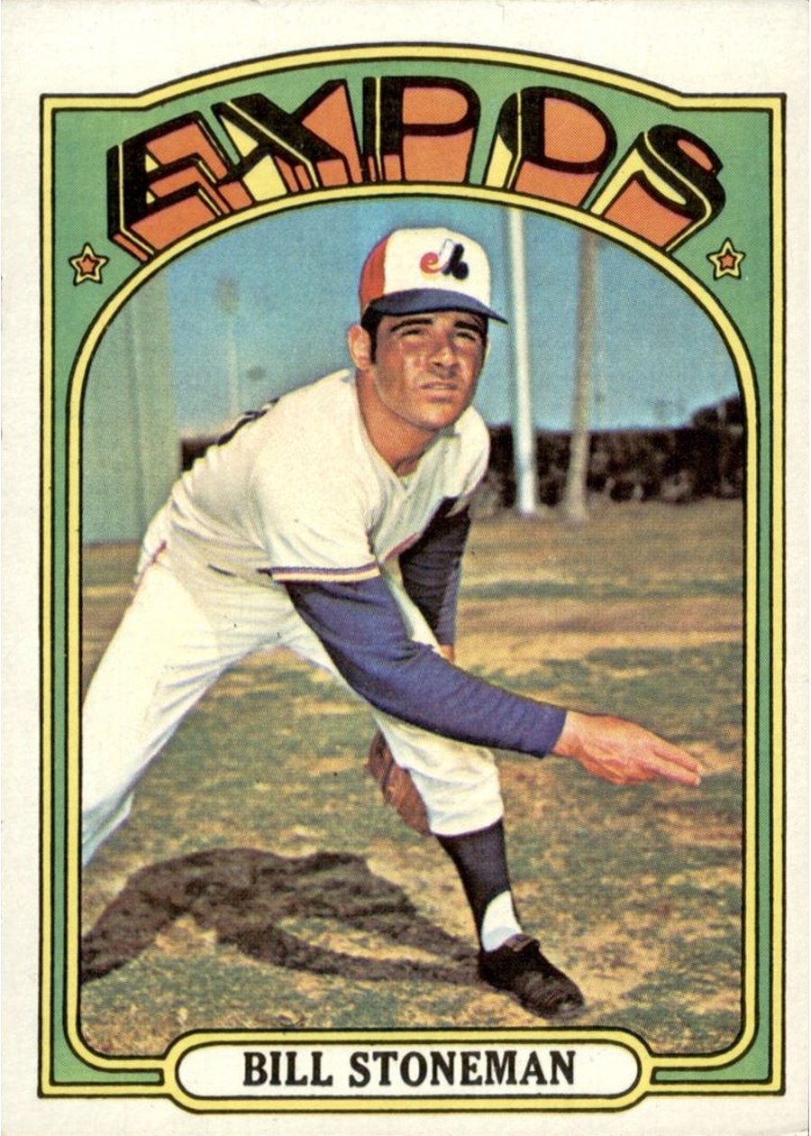 1972 Topps #610 Bill Stoneman, Montreal Expos
