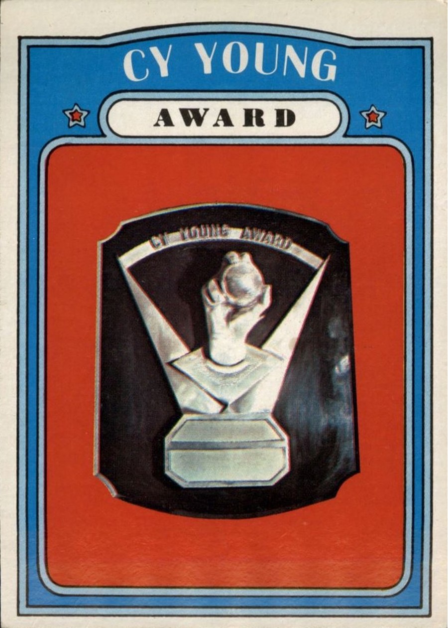 1972 Topps #623 Cy Young Award