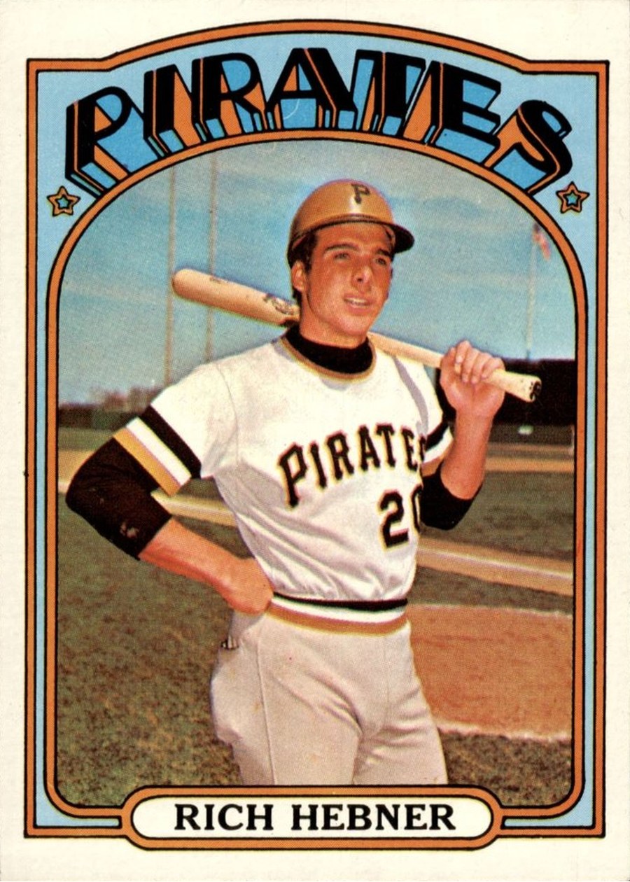 1972 Topps #630 Rich Hebner, Pittsburgh Pirates
