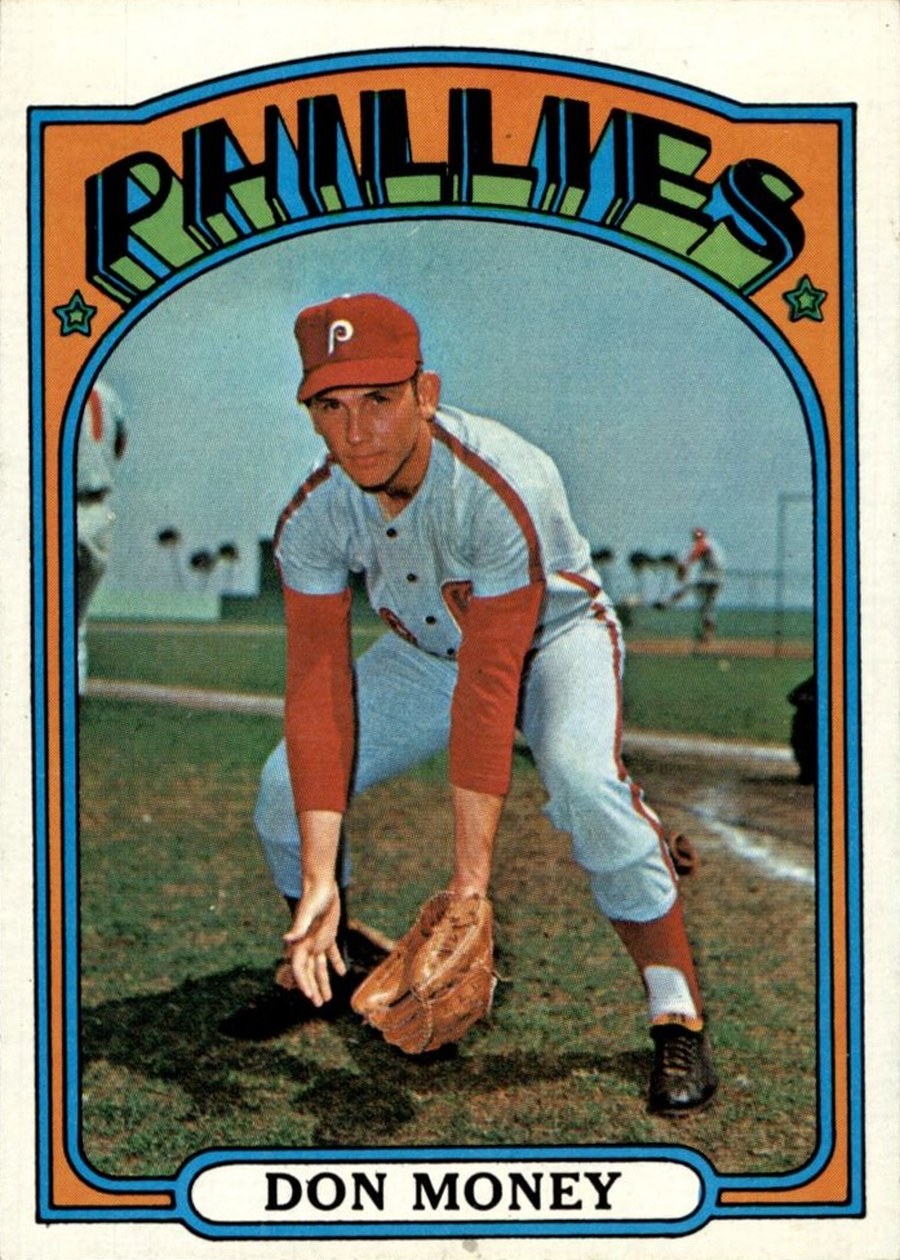 1972 Topps #635 Don Money, Philadelphia Phillies
