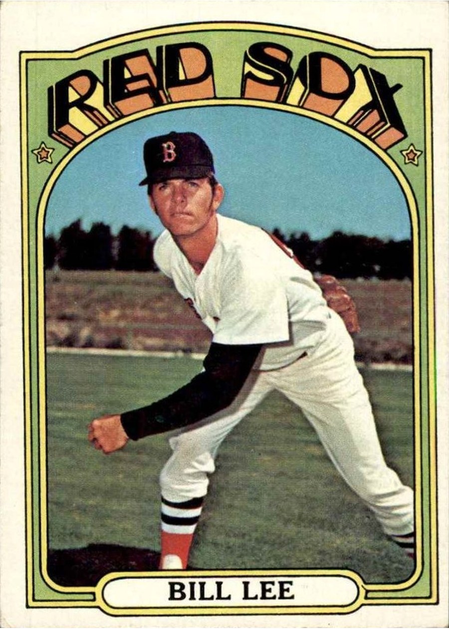 1972 Topps #636 Bill Lee, Boston Red Sox