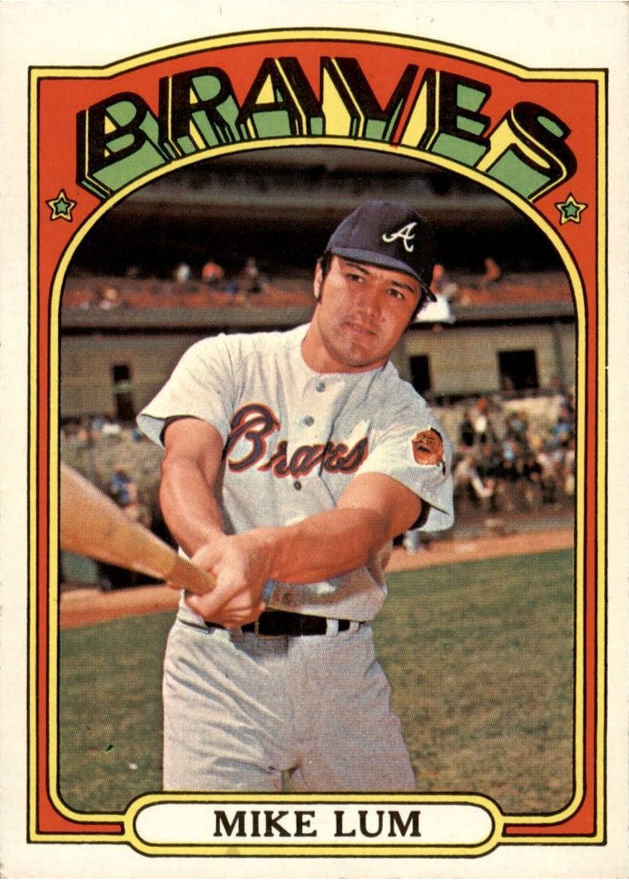 1972 Topps #641 Mike Lum, Atlanta Braves