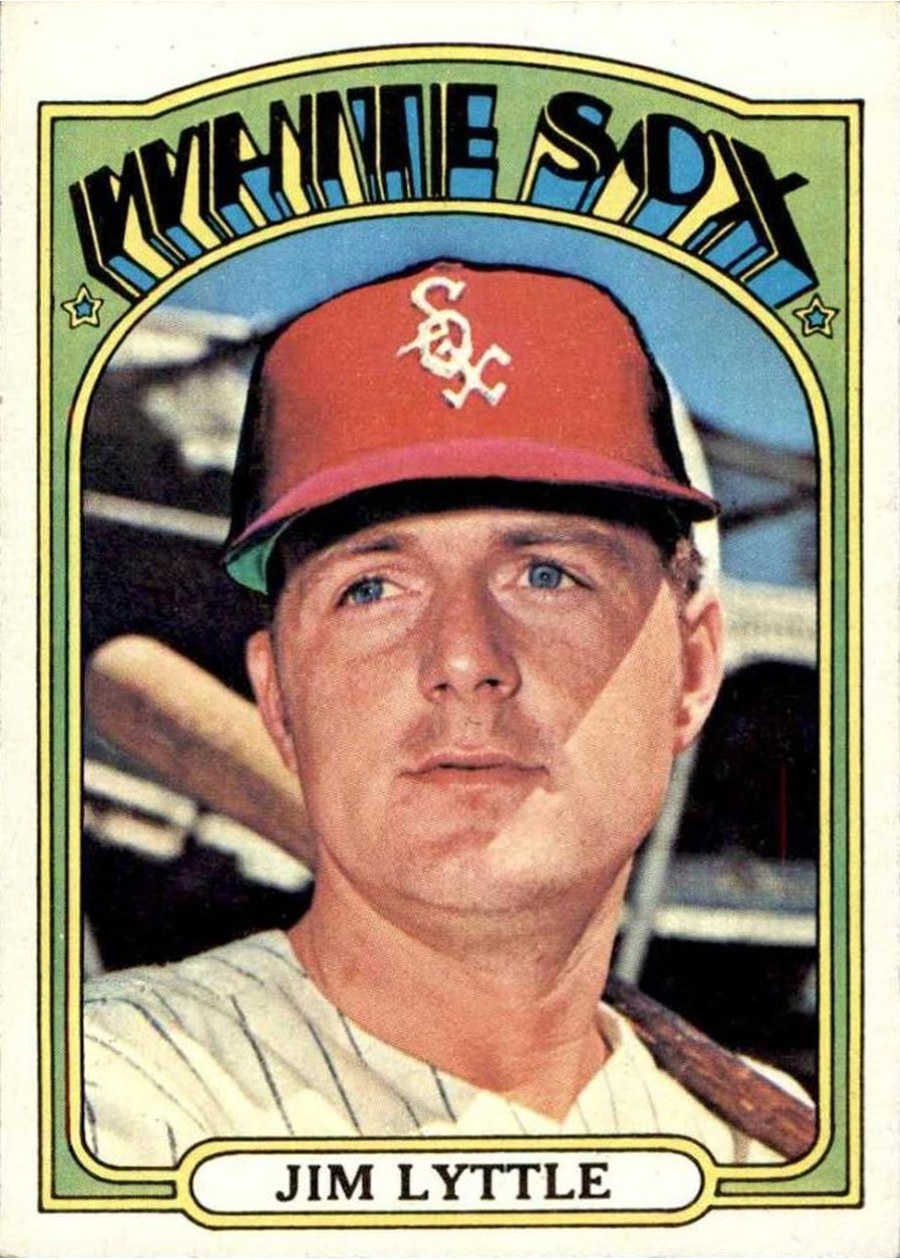 1972 Topps #648 Jim Lyttle, Chicago White Sox