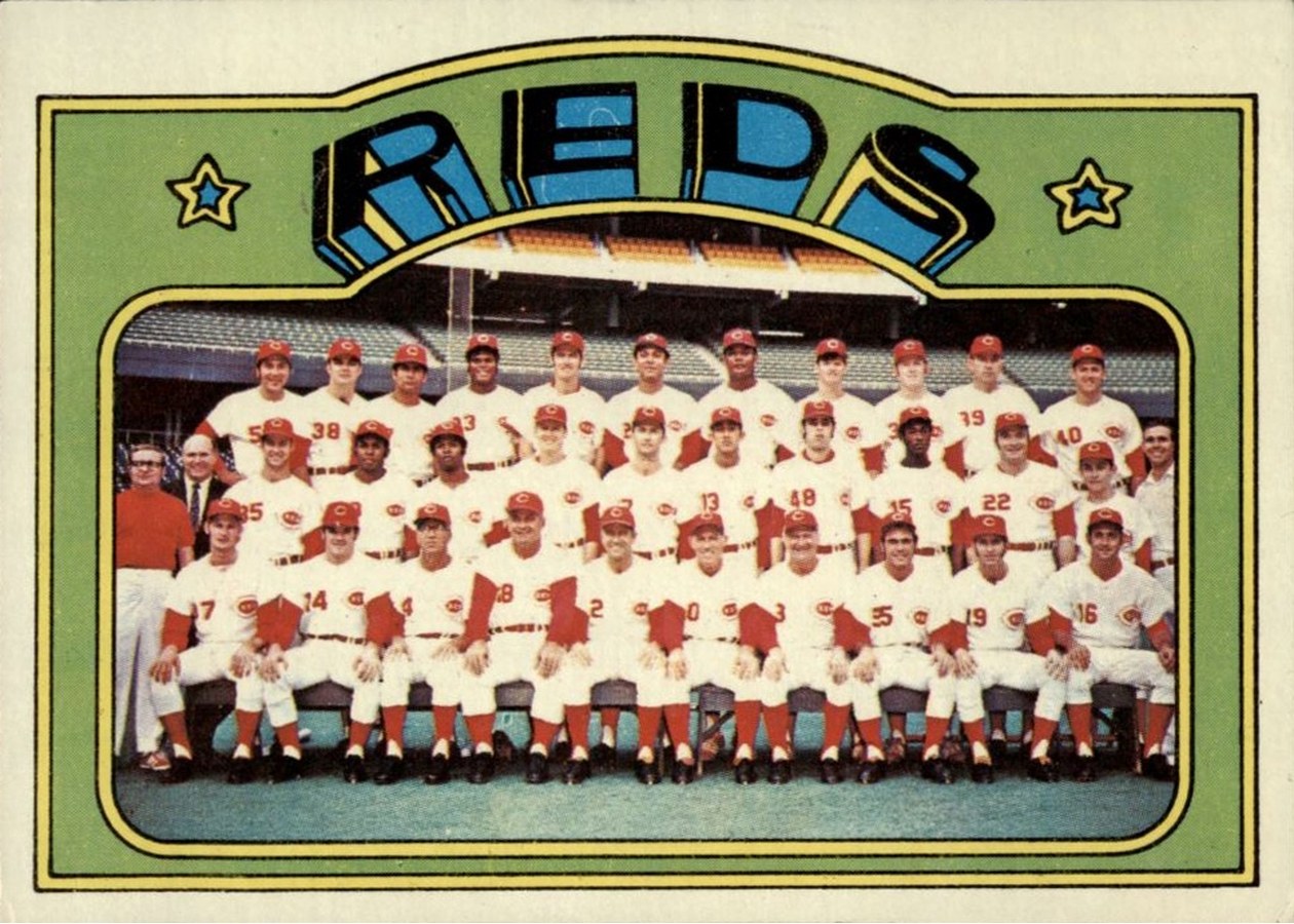 1972 Topps #651 Cincinnati Reds