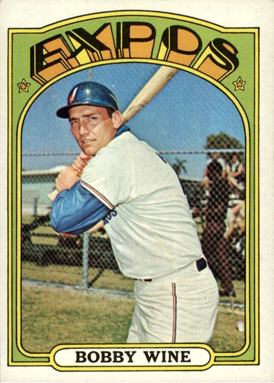 1972 Topps #657 Bobby Wine, Montreal Expos