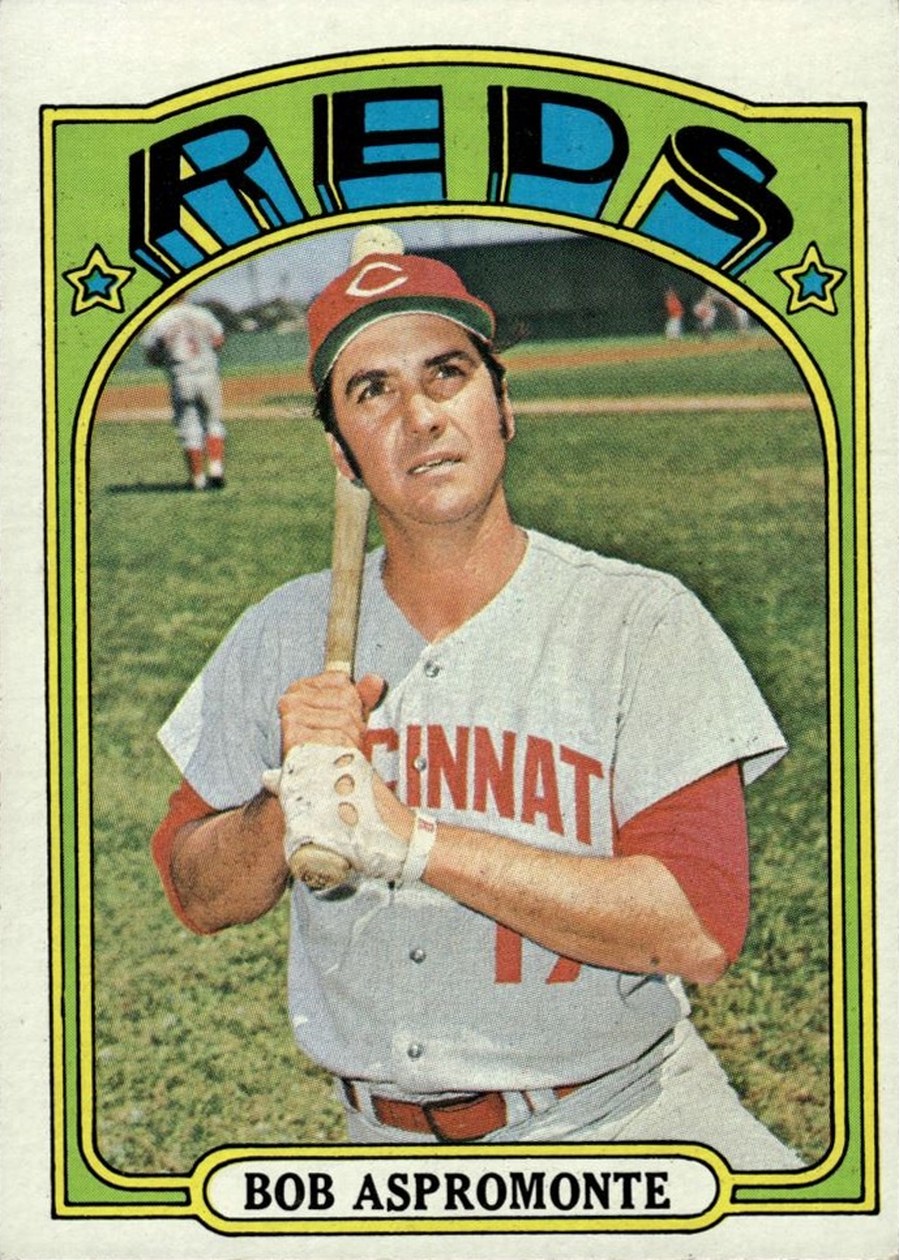 1972 Topps #659 Bob Aspromonte, Cincinnati Reds