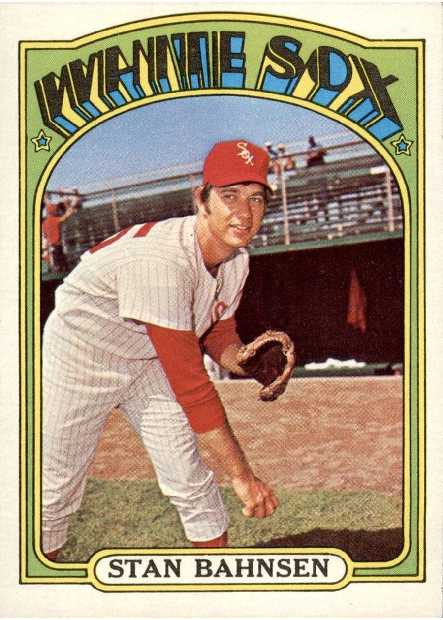 1972 Topps #662 Stan Bahnsen, Chicago White Sox