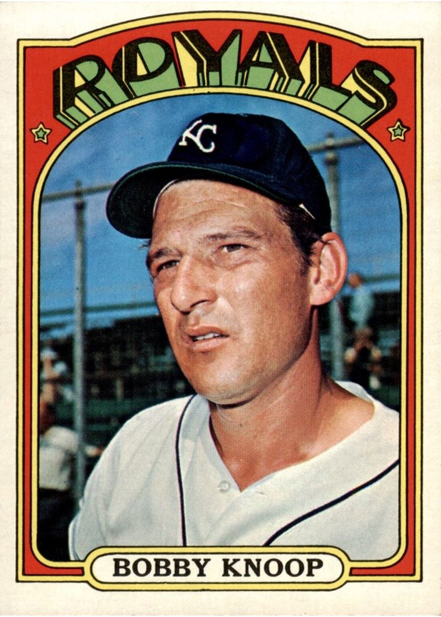 1972 Topps #664 Bobby Knoop, Kansas City Royals