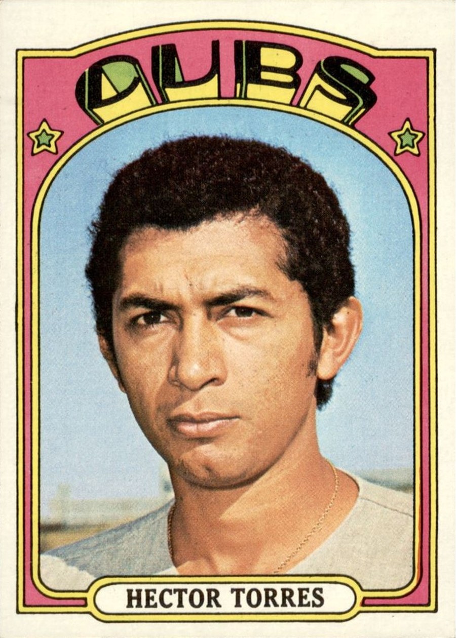 1972 Topps #666 Hector Torres, Chicago Cubs
