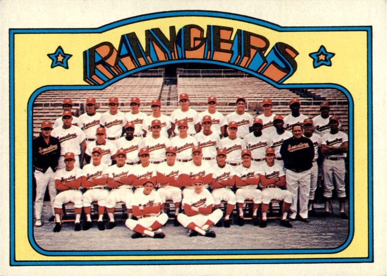 1972 Topps #668 Texas Rangers